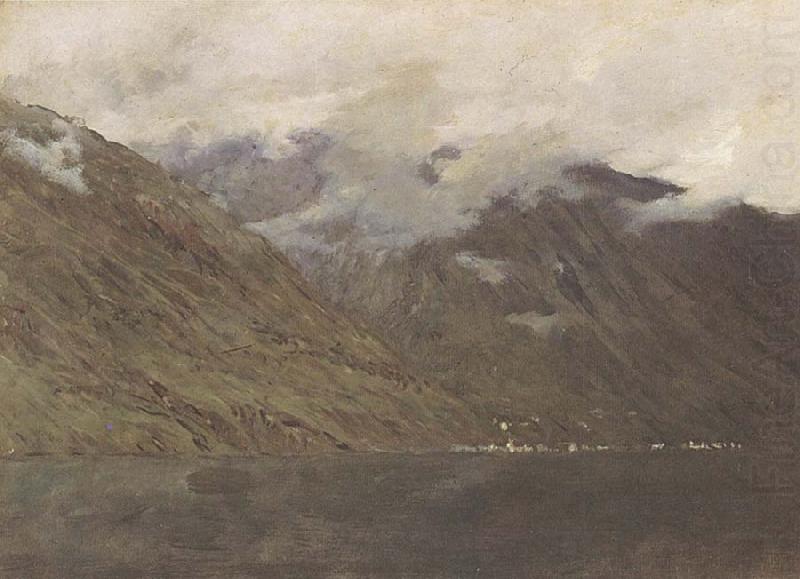 Levitan, Isaak The Comer lake china oil painting image